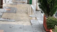 Pločnik v C3 že leta kaže žalostno podobo.   