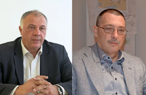 Župana občin  Idrija in Renče-Vogrsko, Bojan Sever (levo) in   Aleš 
Bucik se ne bosta potegovala za nov mandat.