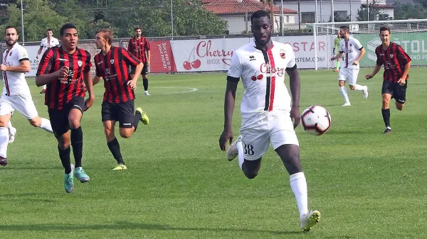 Papa Ibou Kebe je včeraj  dvakrat zadel za sežanske češnjice, 
enkrat pa  je tudi podal za zadetek.
