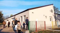 Vrtec so si včeraj malčki že ogledali, vanj se bodo preselili po 
počitnicah. 