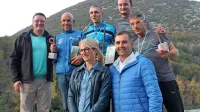 Najboljši skupaj z organizatorji pod Sabotinom: zadaj stojijo Uroš Jug (dir. JZ za šport N. Gorica), 
srebrni Simon Strnad, zlati Sebastjan Zarnik, organizator Miha Repič in bronasti Giorgio Turel; 
spredaj sta podžupanja Ana Zavrtanik Ugrin in predsednik ŠZ Nova  Gorica Miran Mülner.