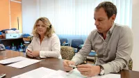Neli Skočaj in Aleš Markočič: prosilcev za pomoč je manj, a stiske 
ostajajo. 