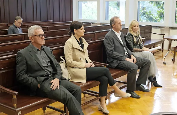  Z leve:  Janoš Butinar, Ana Rejec, Rok Uršič in Andrejka Štrukelj