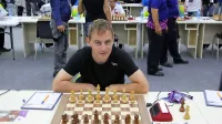 Jure Borišek je  dobro opravil naloge na prvi deski slovenske 
olimpijske reprezentance.