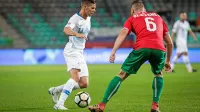 Miha Zajc (levo) bo najbrž prvi udarni ofenzivni zvezni igralec 
slovenske reprezentance.