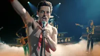 Rami Malek se je zelo poglobljeno vživel v vlogo enega najbolj 
karizmatičnih in talentiranih rock zvezdnikov vseh časov.