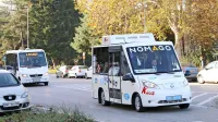 Na mednarodni liniji Nova Gorica - Gorica je mogoče te dni za 1,3 
evra testirati vožnjo z električnim avtobusom.