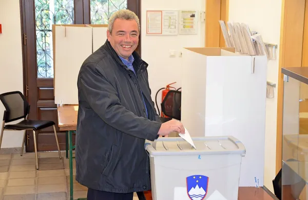 Mauricij Humar je med prvimi v državi dočakal volilno zmago.