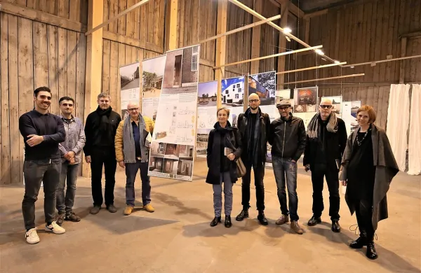 Predavatelji in obenem tudi člani žirije za mednarodno nagrado 
piranesi na razstavi najboljših projektov v portoroškem Monfortu, 
ki bo odprta do srede decembra.