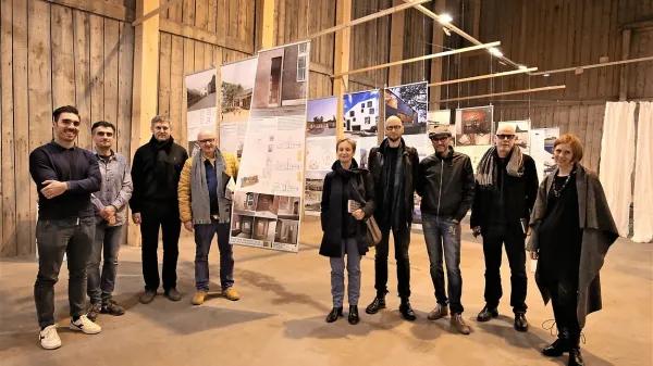 Predavatelji in obenem tudi člani žirije za mednarodno nagrado 
piranesi na razstavi najboljših projektov v portoroškem Monfortu, 
ki bo odprta do srede decembra.