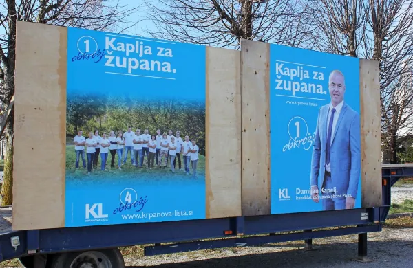 Damijanu Kaplju preboj v drugi krog sicer ni uspel, je pa zato večji 
uspeh doživela njegova Krpanova lista.