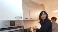 Obnovili so požgano stanovanje
