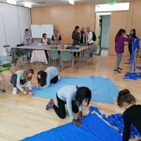 ... minuli teden pa so imeli z učenkami OŠ Livade in Komunalo   delavnico o ponovni uporabi  odpadov.

 

