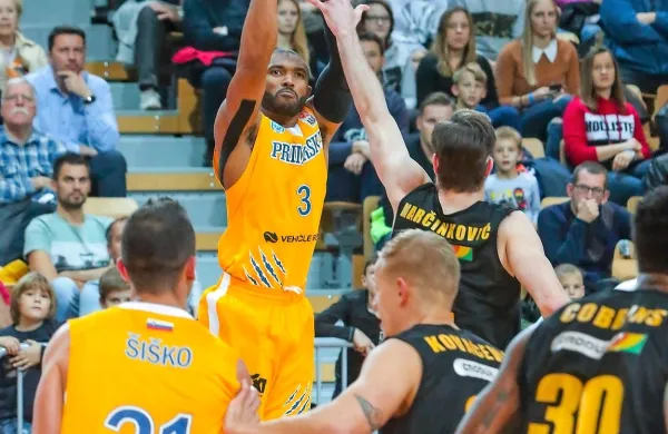 Lance Harris je bil v Vršcu 90-odstotno natančen pri metu iz igre.