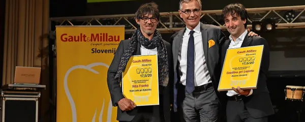 Primorci na vrhu lestvice vodnika Gault&Millau