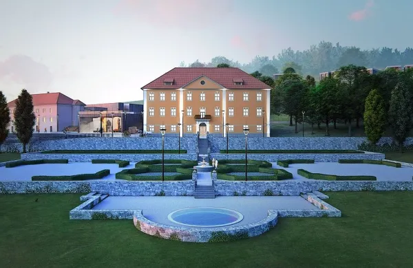 Prvi pogoj za uresničitev projekta prenove posestva Ravne je 
pripravljenost vlade, da zanj dodeli državna zemljišča.