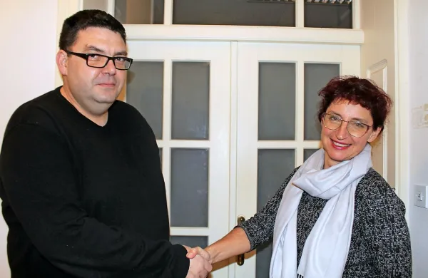 Tomaž Vencelj in Miranda Groff Ferjančič