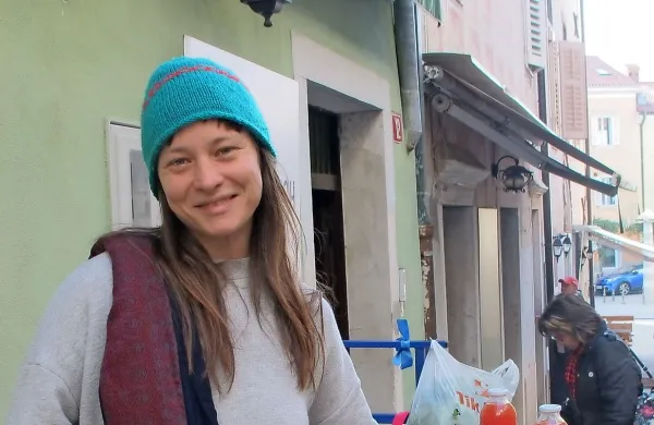 Ana Žerjal je poskrbela za organizacijo istrske Zelemenjave.