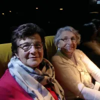 Med izletniki sta bili (z leve) Anamarija Gortan in Sonja Demšar iz 
Portoroža.