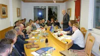 Mužič je že sedmič nagovoril svetnike na konstitutivni seji. 
