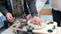 Podvozje bodočega robota za ločevanje smeti