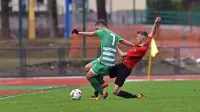 Alen Keranović (v zeleno-belem dresu) je jeseni dosegel največ 
golov za Vipavce.