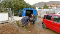 V Kromberku so odstranili tudi 210 mm topovsko granato. 