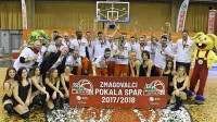 Košarkarji Sixta Primorske so postali pokalni prvaki Slovenije.