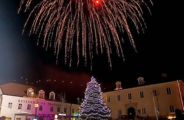 Postojnski ognjemet (na sliki je s prehoda iz leta 2016 v 2017) 
bomo lahko občudovali le še na starih fotografijah.