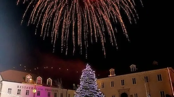 Postojnski ognjemet (na sliki je s prehoda iz leta 2016 v 2017) 
bomo lahko občudovali le še na starih fotografijah.