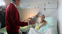 Predsednik republike Borut Pahor je mami Tadeji in njenemu 
tretjerojencu Gregorju zaželel obilo dobrega.  