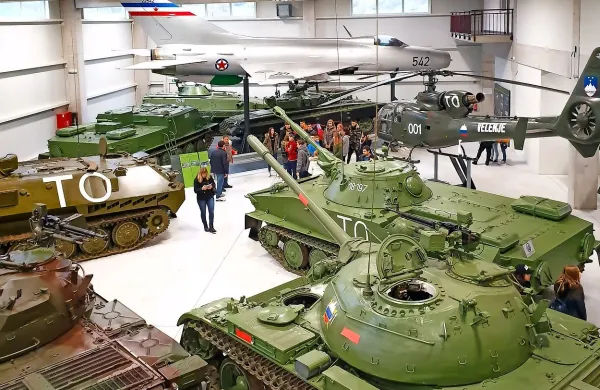 Park vojaške zgodovine je letos zabeležil rekorden obisk.