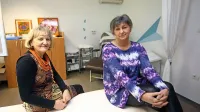 Ana Jug in Lilijana Remec (z leve) se bosta za status humanitarne organizacije morali še boriti.