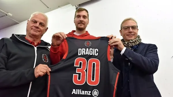Z leve:  Eugenio Dalmasson, Zoran Dragić in Gianluca Mauro