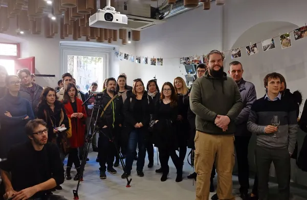 Notranjost novih prostorov KID Pina na Gortanovem trgu