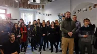 Notranjost novih prostorov KID Pina na Gortanovem trgu