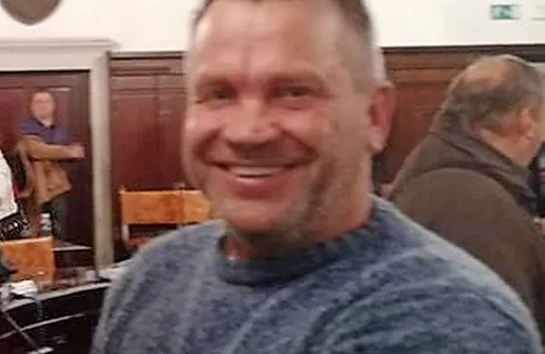 Župan Aleš Bržan (levo) in njegov svetovalec Robert Šuc 