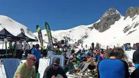 Na slovenskem kaninskem smučišču z usposobitvijo proge Graben 
in Skripi upajo na   več sto dnevnih gostov. 