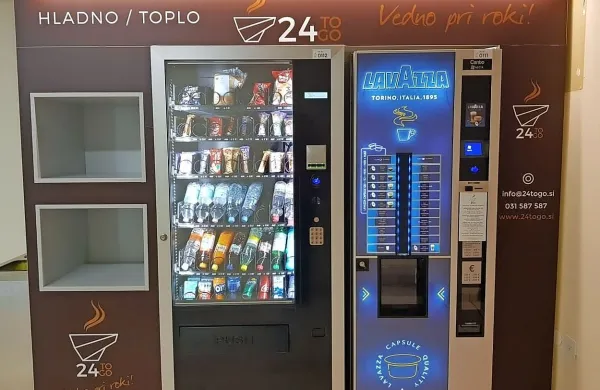 Na hodnikih izolske bolnišnice so med 18. in 20. januarjem 
namestili nove avtmate s pijačo in prigrizki.