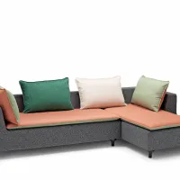 Sedežni vogal Barbican, oblikovanje Konstantin Grcic za Established&Sons