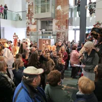 Razstava je v muzej privabila veliko ljudi, iz Hrušice jih je prišlo 50 
oziroma petina vasi.