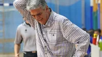 Portoroški trener Predrag Mušicki je imel letos veliko razlogov za 
slabo voljo.