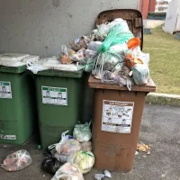 Zmanjkalo prostora za biološke odpadke