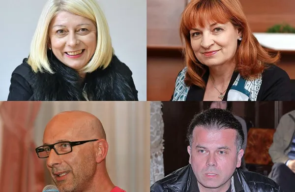 Koprski podžupani bodo poleg Jasne Softić (zgoraj levo) še Olga 
Franca (zgoraj desno), Mario Steffè (spodaj levo) in Patrik Peroša 
(spodaj desno).