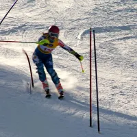 Najhitrejši dekliški slalom je odpeljala Urša Poženel Vilhar.