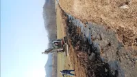 Tako so delavci pred dnevi čistili Merejski potok pod  Merečami v bistriški občini. 