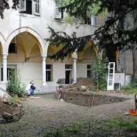 Pred leti so v Servitskem samostanu potekala temeljita arheološka izkopavanja. 