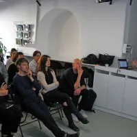 Vsebinsko analizo projekta Narišimo obalo je predstavila Kaja 
Cunk. 