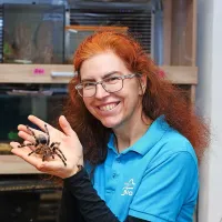 “Najljubši mi je občutek pajkovih nožic na roki,” pravi Nika 
Leben.