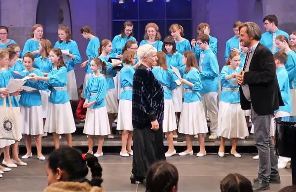 Na prvem festivalu Aegis carminis najbolj slavil ruski Otro&scaron;ki zbor Vesnianka